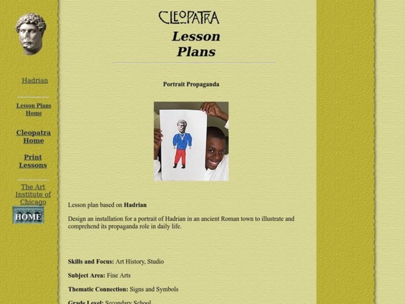 Portrait Propaganda Lesson Plan