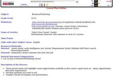 Business/Marketing Lesson Plan