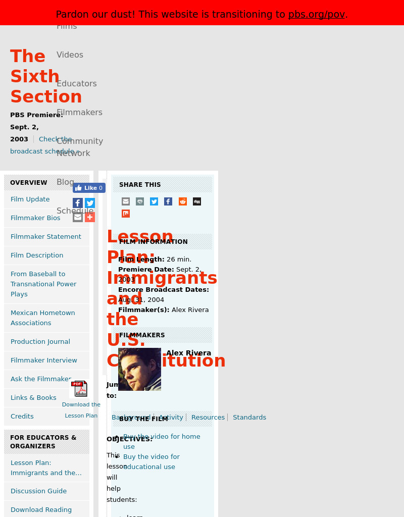 Immigrants and the U.S. Constitution Lesson Plan