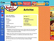 Walk Like Animals Lesson Plan