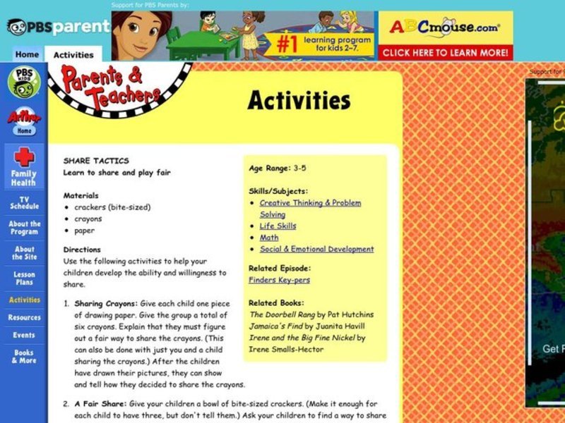 Share Tactics Lesson Plan