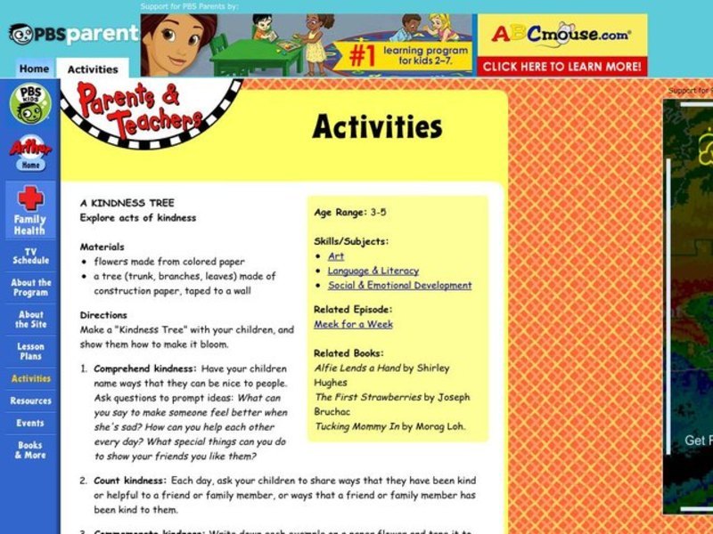 A Kindness Tree Lesson Plan
