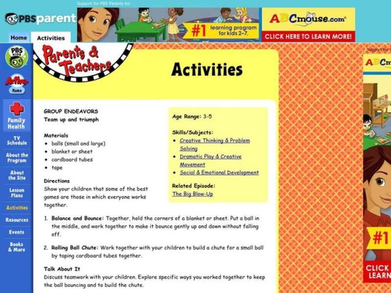 Group Endeavors Lesson Plan