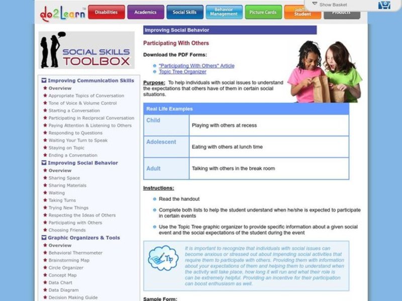 Participating With Others Activity