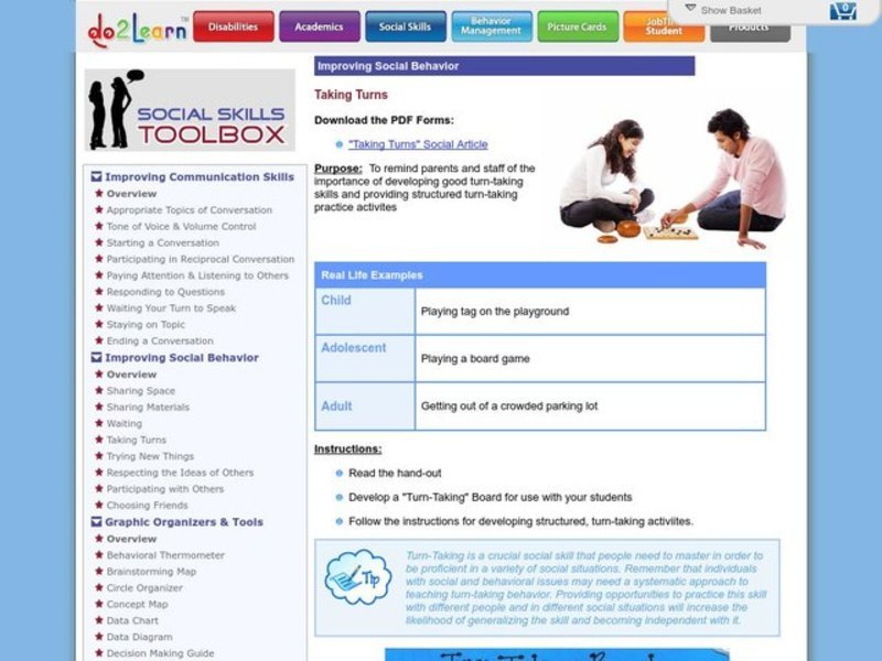 Taking Turns Activity