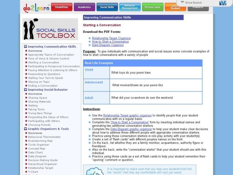 Starting a Conversation Activity