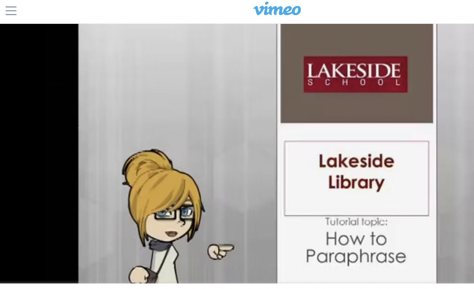 How to Paraphrase Instructional Video