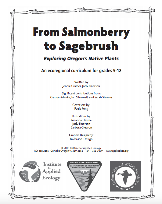 From Salmonberry to Sagebrush - Exploring Oregon’s Native Plants Unit Plan