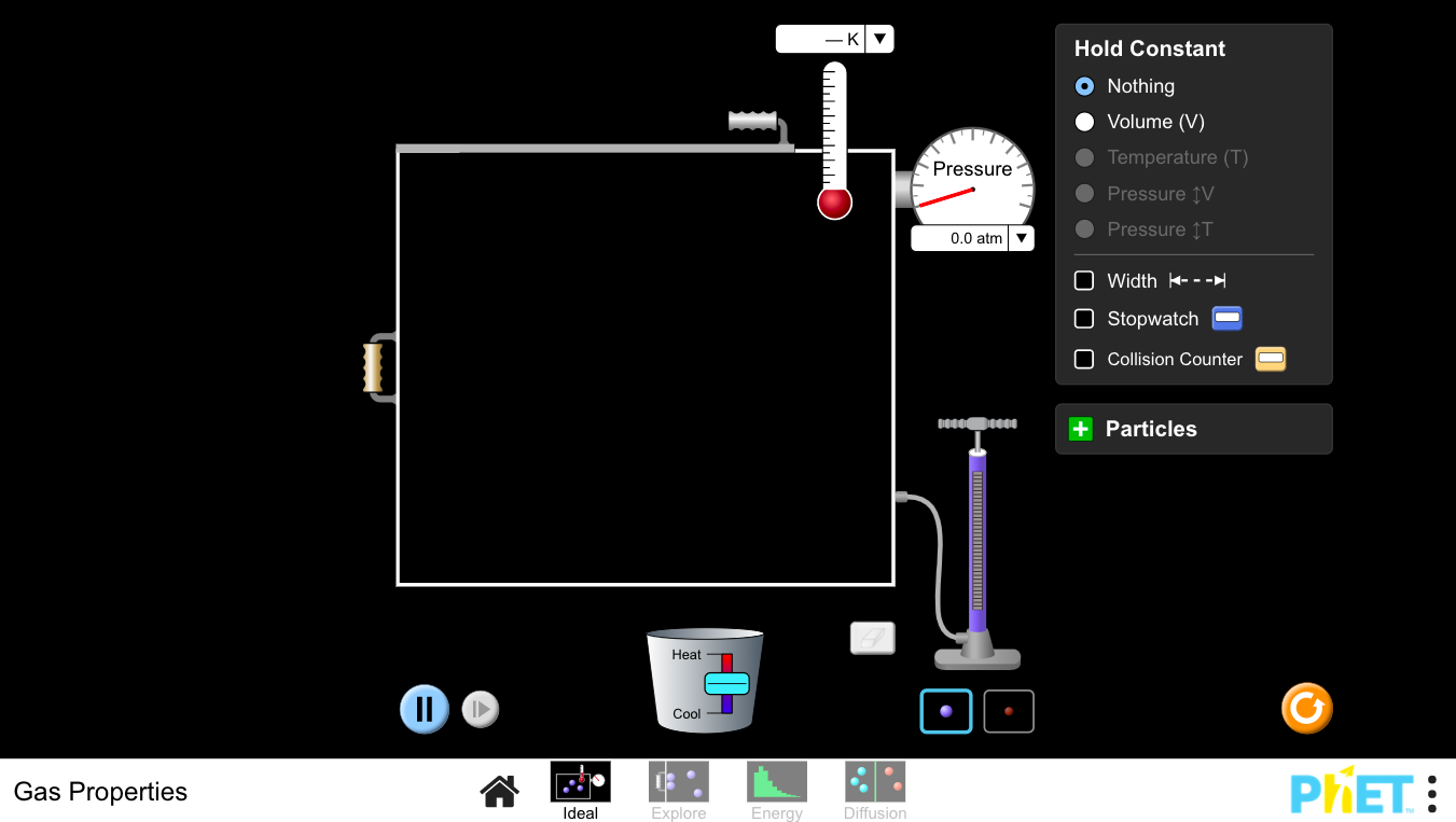 Gas Properties Interactive