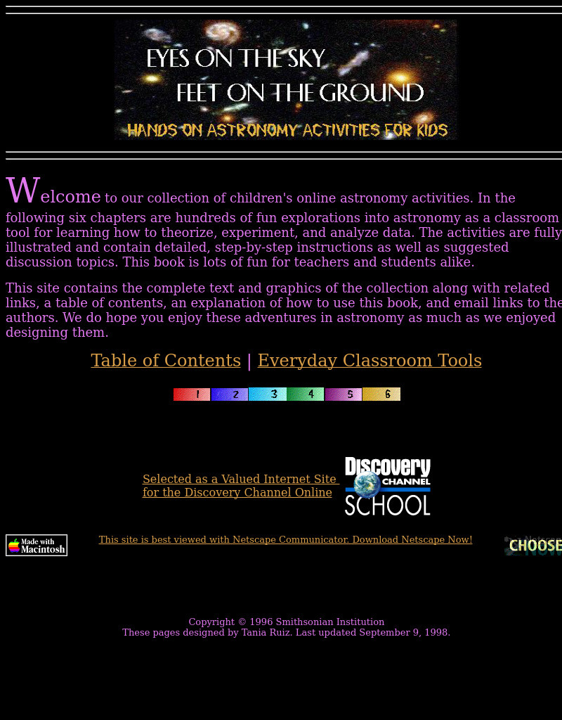 Eyes on the Sky, Feet on the Ground Lesson Plan