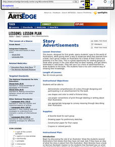 ARTSEDGE: Story Advertisements Worksheet