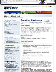 ARTSEDGE: Creating Costumes Lesson Plan