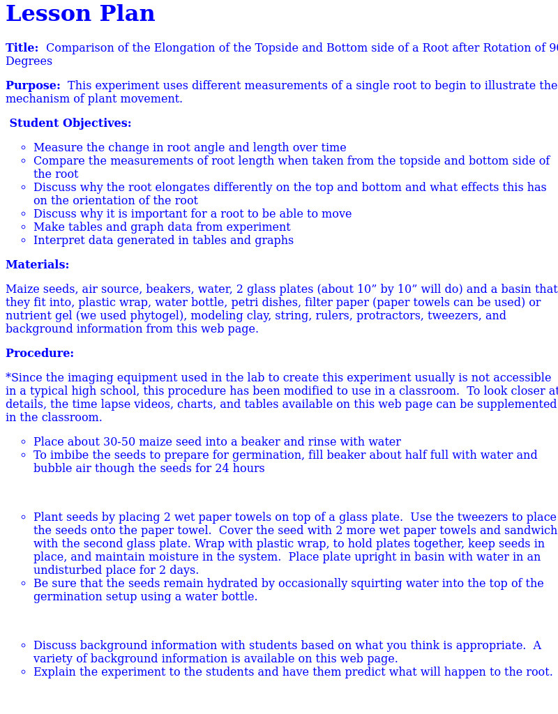 Comparing Roots After Rotation of Ninety Degrees Lesson Plan
