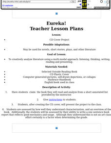 CD Cover Project Lesson Plan