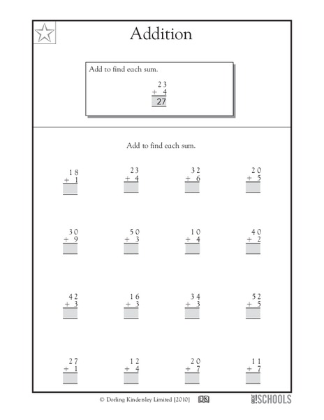 Addition Worksheet