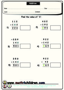 Addition Worksheet