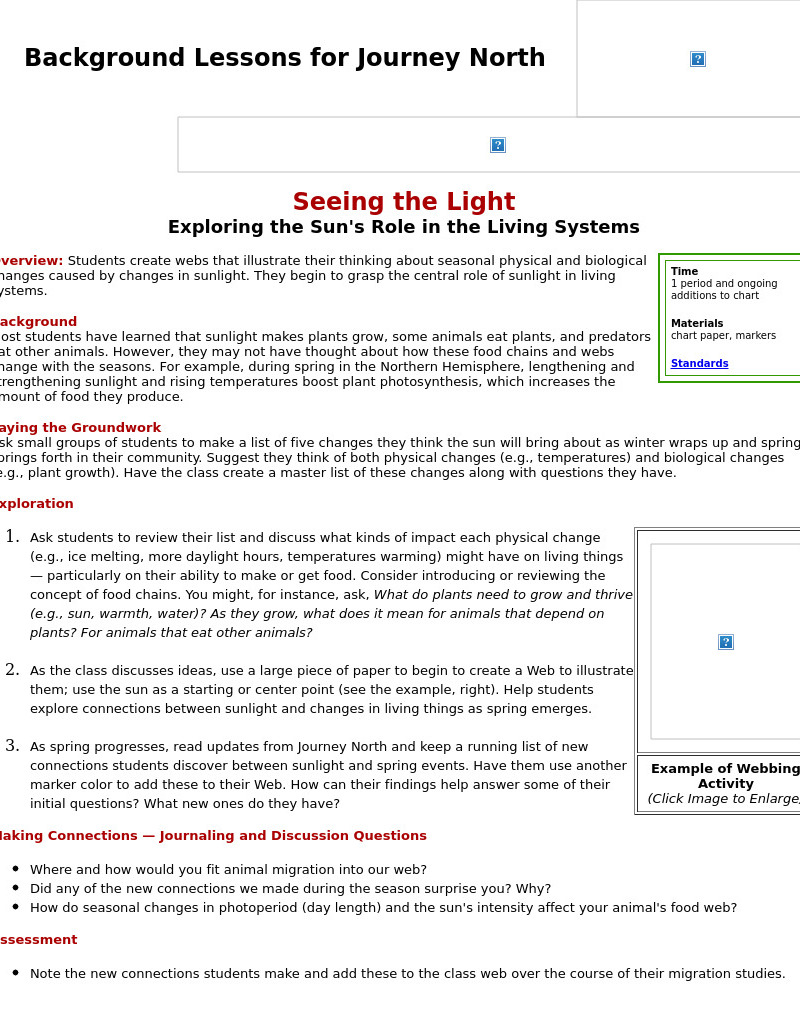 Exploring the Sun's Role in Living Systems Lesson Plan