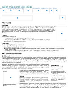 What Lives Inside Your Mouth? Lesson Plan