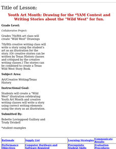 YAM Contest and Writing Stories about the "Wild West" Lesson Plan