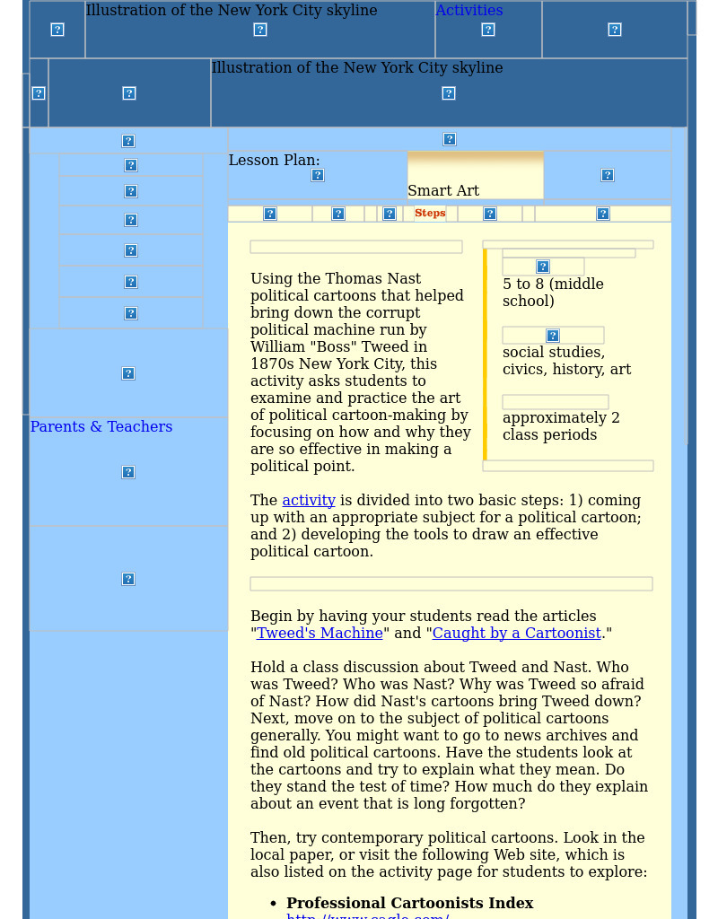 Smart Art Lesson Plan