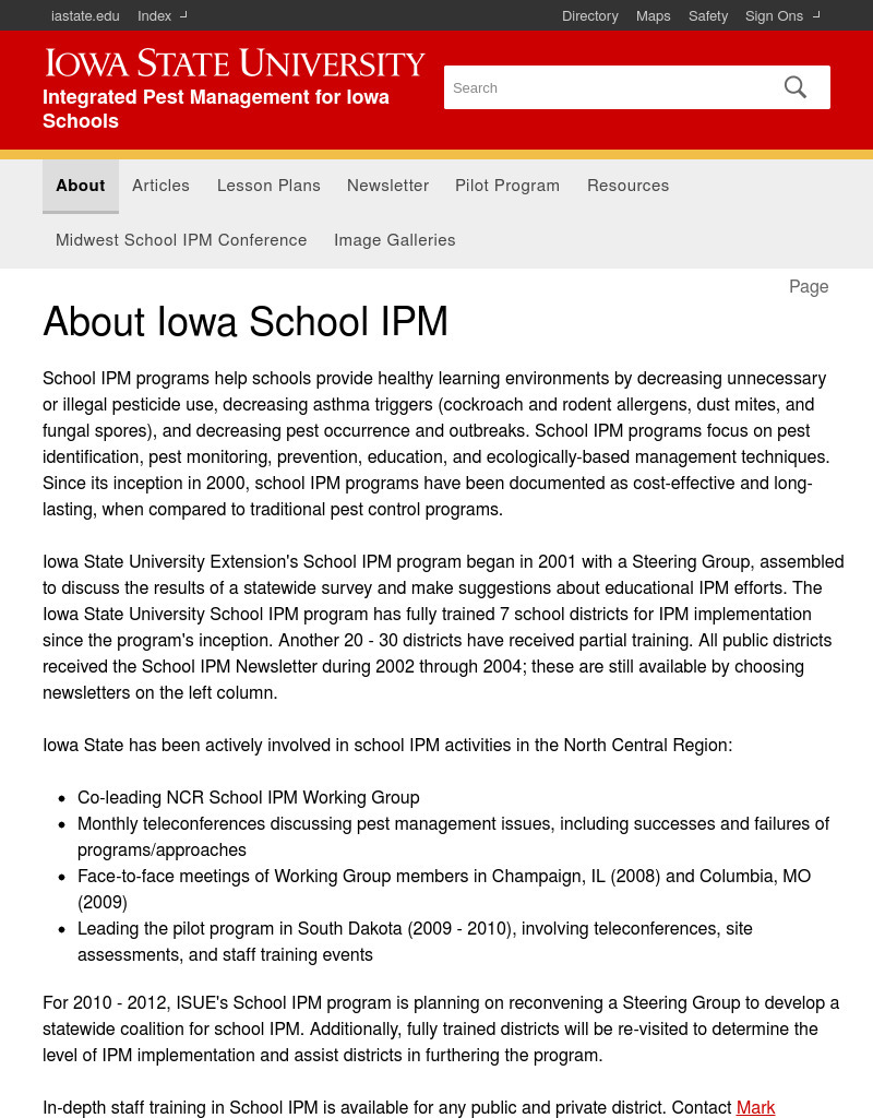 Pesticide Use:  Environmental Awareness and Impact of Conservation Organizations Lesson Plan