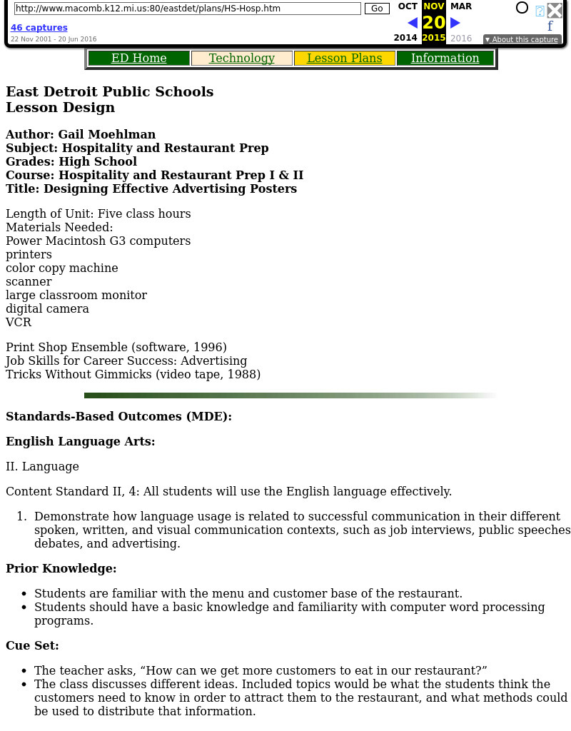 Designing Effective Advertising Posters Lesson Plan